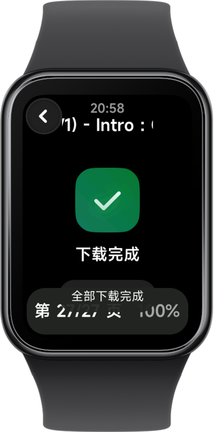 下载完成